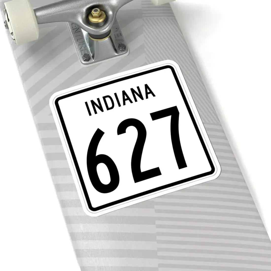 Indiana 627 1955 (Indiana) (Road Sign) STICKER Vinyl Kiss-Cut Decal - The Sticker Space