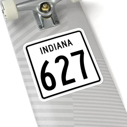 Indiana 627 1955 (Indiana) (Road Sign) STICKER Vinyl Kiss-Cut Decal - The Sticker Space