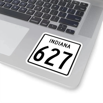 Indiana 627 1955 (Indiana) (Road Sign) STICKER Vinyl Kiss-Cut Decal - The Sticker Space