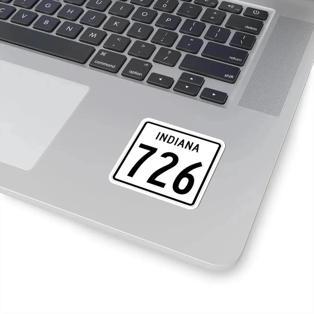 Indiana 726 1955 (Indiana) (Road Sign) STICKER Vinyl Kiss-Cut Decal - The Sticker Space