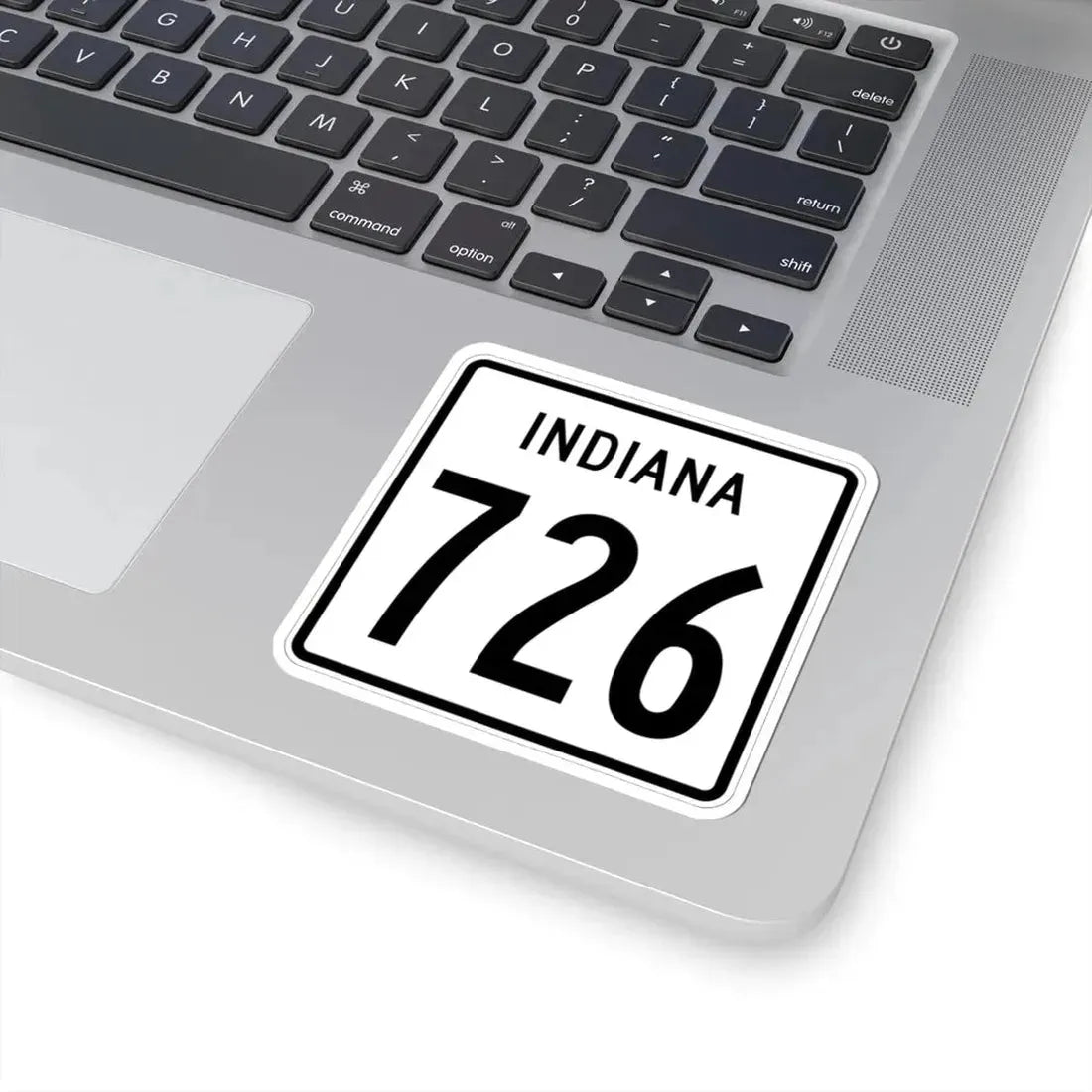 Indiana 726 1955 (Indiana) (Road Sign) STICKER Vinyl Kiss-Cut Decal - The Sticker Space