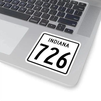 Indiana 726 1955 (Indiana) (Road Sign) STICKER Vinyl Kiss-Cut Decal - The Sticker Space