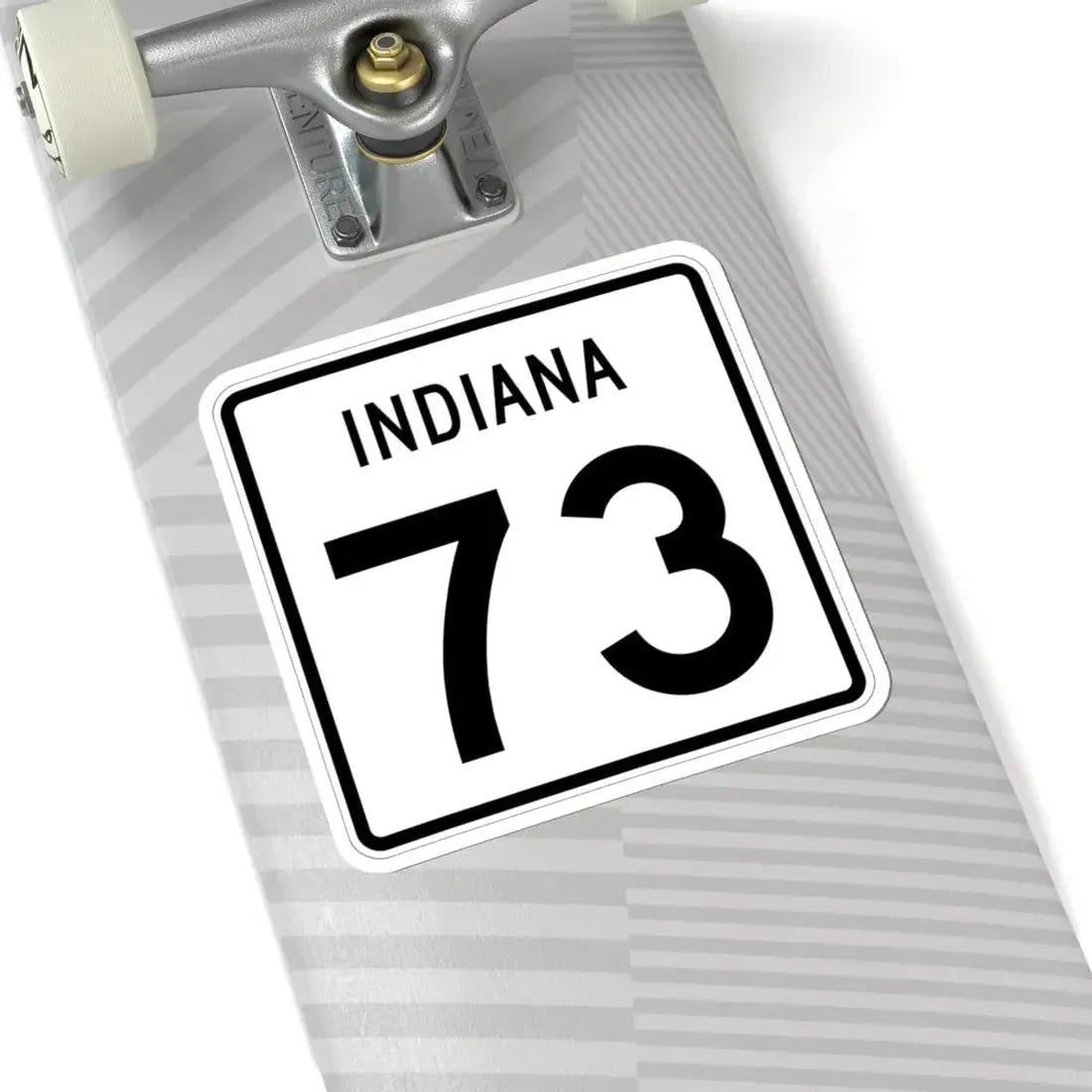 Indiana 73 (Indiana) (Road Sign) STICKER Vinyl Kiss-Cut Decal - The Sticker Space