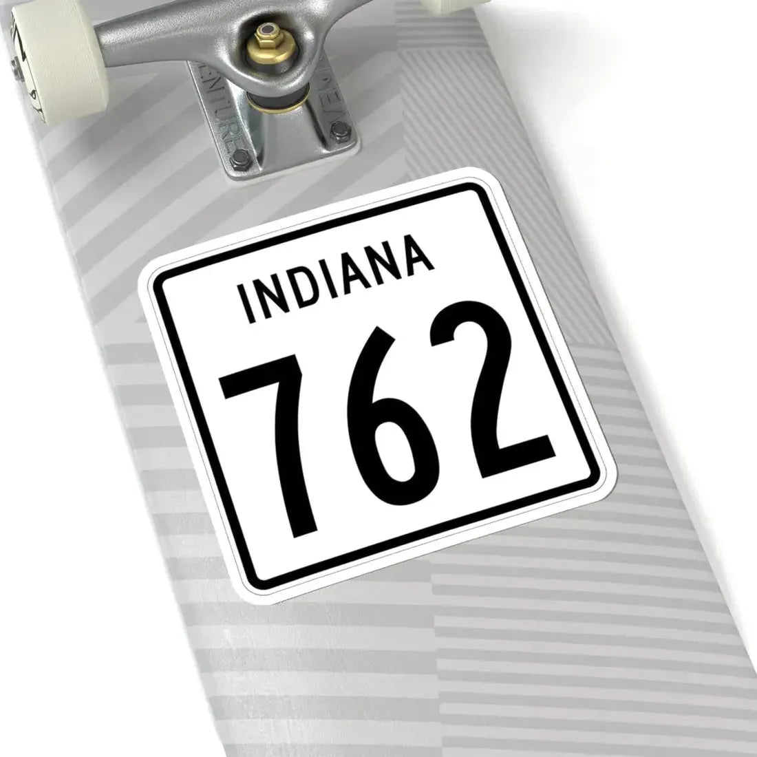 Indiana 762 1955 (Indiana) (Road Sign) STICKER Vinyl Kiss-Cut Decal - The Sticker Space