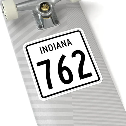 Indiana 762 1955 (Indiana) (Road Sign) STICKER Vinyl Kiss-Cut Decal - The Sticker Space
