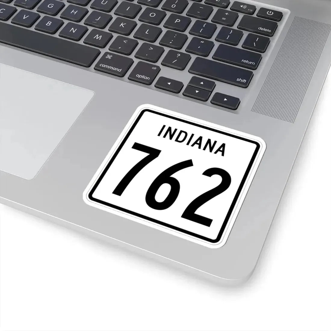 Indiana 762 1955 (Indiana) (Road Sign) STICKER Vinyl Kiss-Cut Decal - The Sticker Space