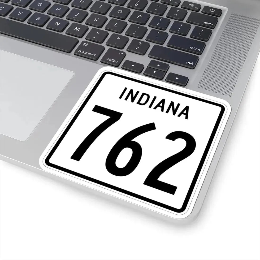 Indiana 762 1955 (Indiana) (Road Sign) STICKER Vinyl Kiss-Cut Decal - The Sticker Space