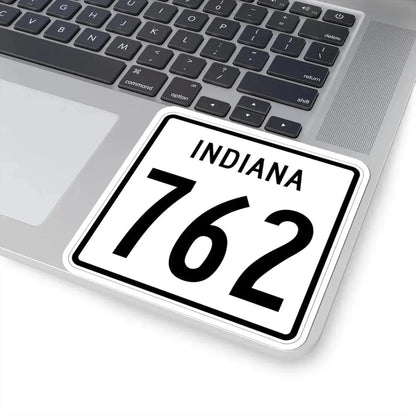 Indiana 762 1955 (Indiana) (Road Sign) STICKER Vinyl Kiss-Cut Decal - The Sticker Space