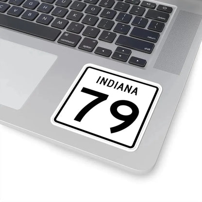 Indiana 79 (Indiana) (Road Sign) STICKER Vinyl Kiss-Cut Decal - The Sticker Space