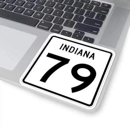 Indiana 79 (Indiana) (Road Sign) STICKER Vinyl Kiss-Cut Decal - The Sticker Space