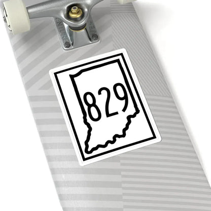 Indiana 829 1948 (Indiana) (Road Sign) STICKER Vinyl Kiss-Cut Decal - The Sticker Space