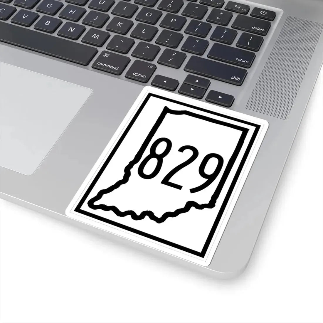 Indiana 829 1948 (Indiana) (Road Sign) STICKER Vinyl Kiss-Cut Decal - The Sticker Space