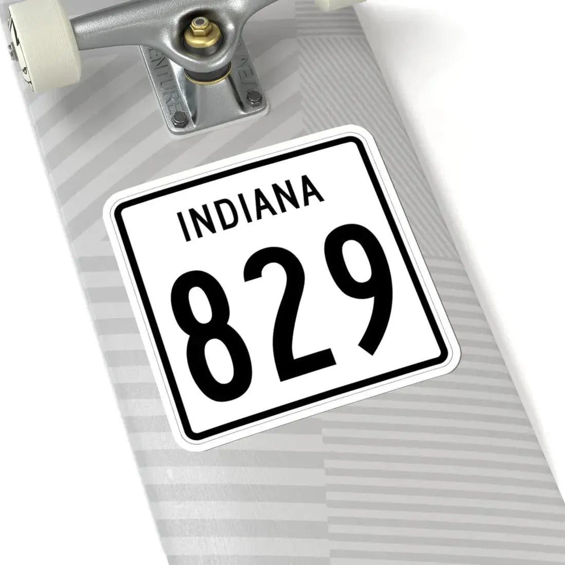Indiana 829 1955 (Indiana) (Road Sign) STICKER Vinyl Kiss-Cut Decal - The Sticker Space