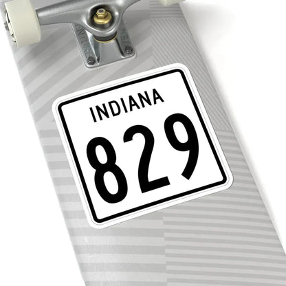 Indiana 829 1955 (Indiana) (Road Sign) STICKER Vinyl Kiss-Cut Decal - The Sticker Space