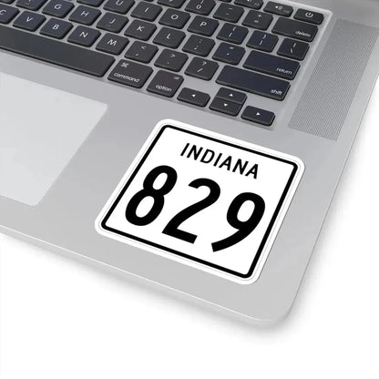 Indiana 829 1955 (Indiana) (Road Sign) STICKER Vinyl Kiss-Cut Decal - The Sticker Space