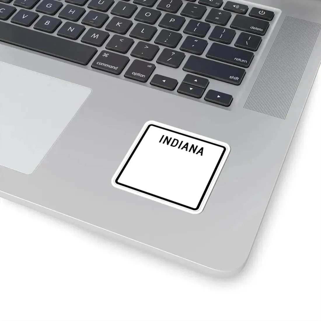 Indiana blank (Indiana) (Road Sign) STICKER Vinyl Kiss-Cut Decal - The Sticker Space