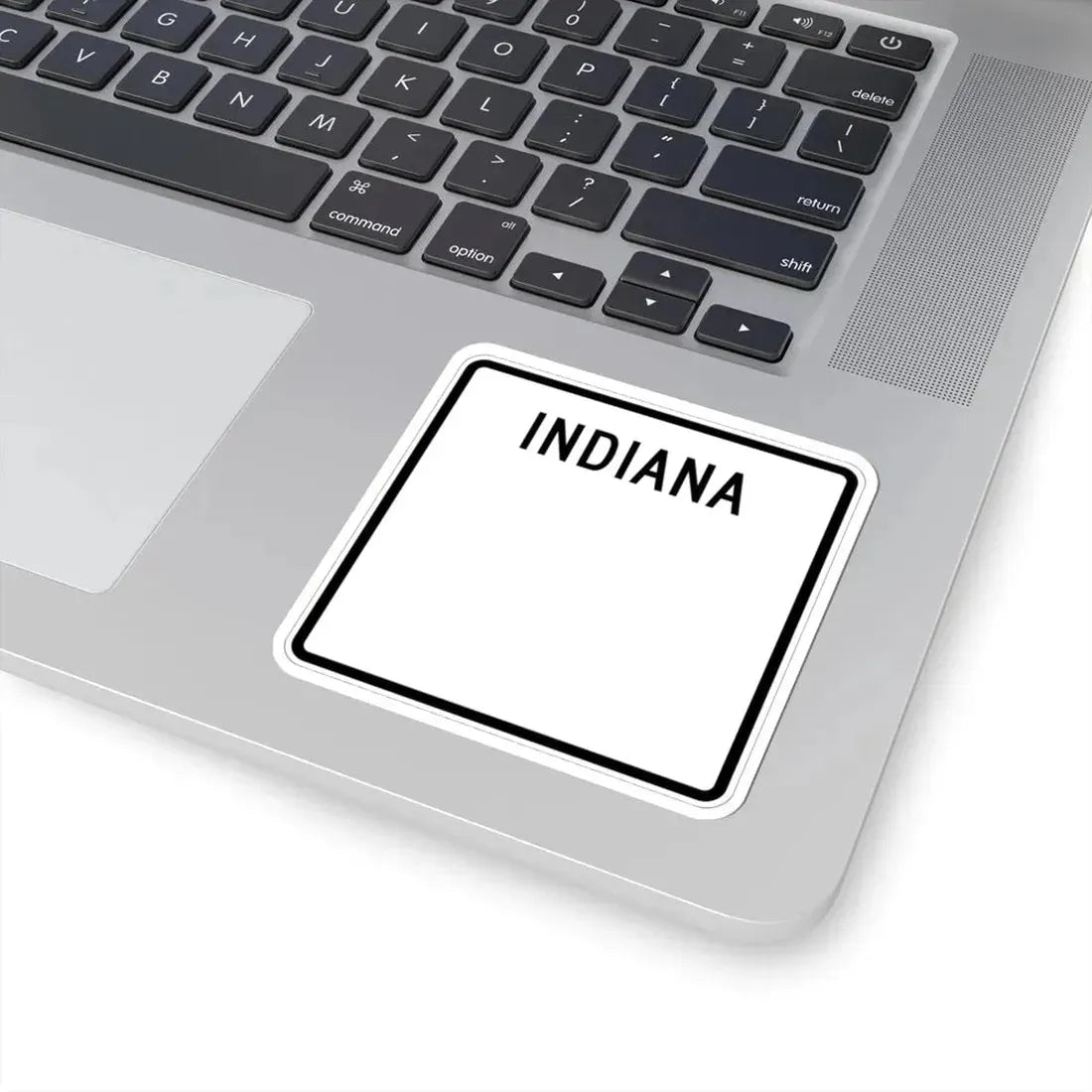 Indiana blank (Indiana) (Road Sign) STICKER Vinyl Kiss-Cut Decal - The Sticker Space