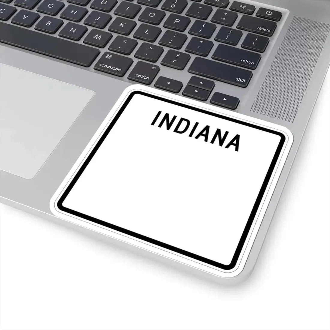 Indiana blank (Indiana) (Road Sign) STICKER Vinyl Kiss-Cut Decal - The Sticker Space