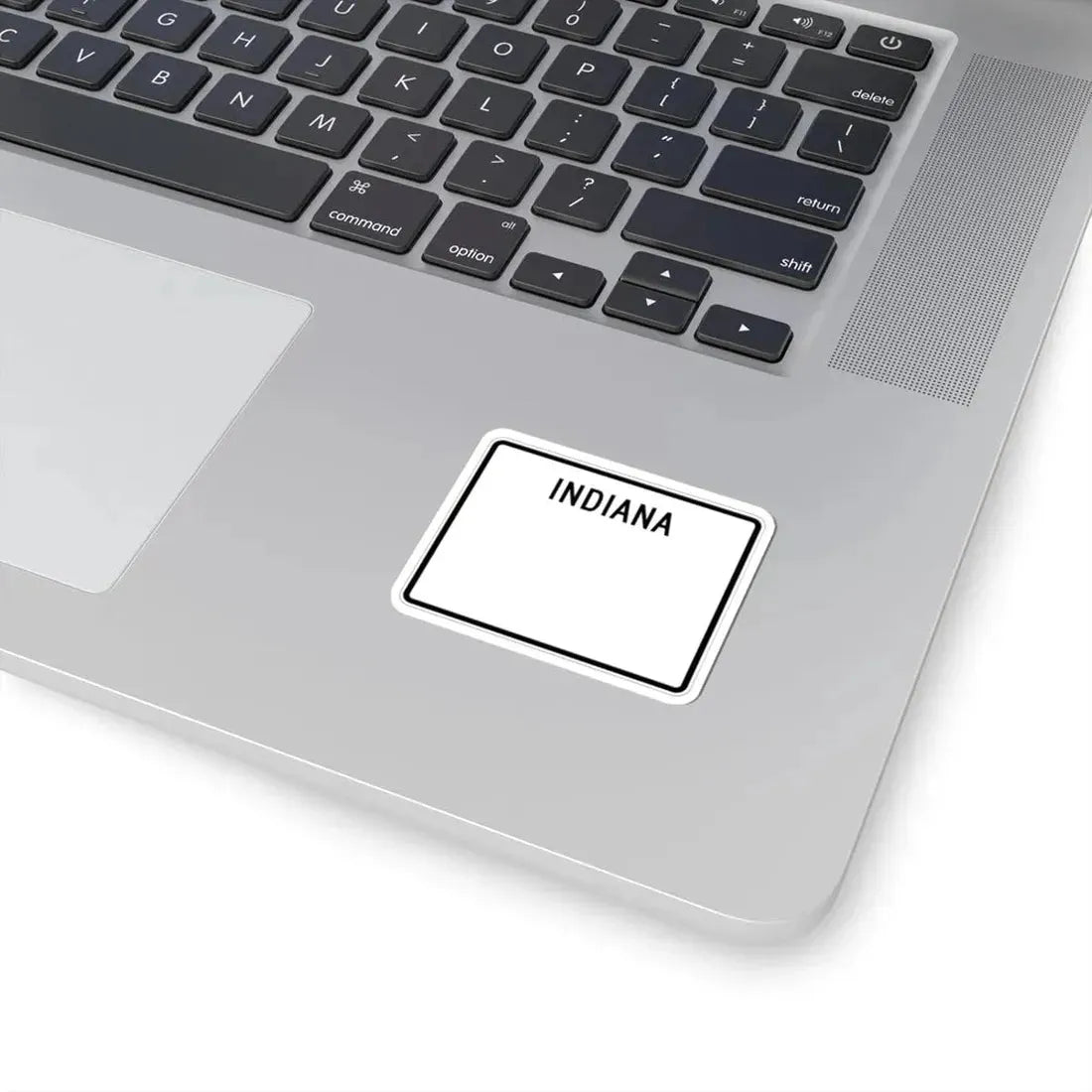 Indiana blank wide (Indiana) (Road Sign) STICKER Vinyl Kiss-Cut Decal - The Sticker Space