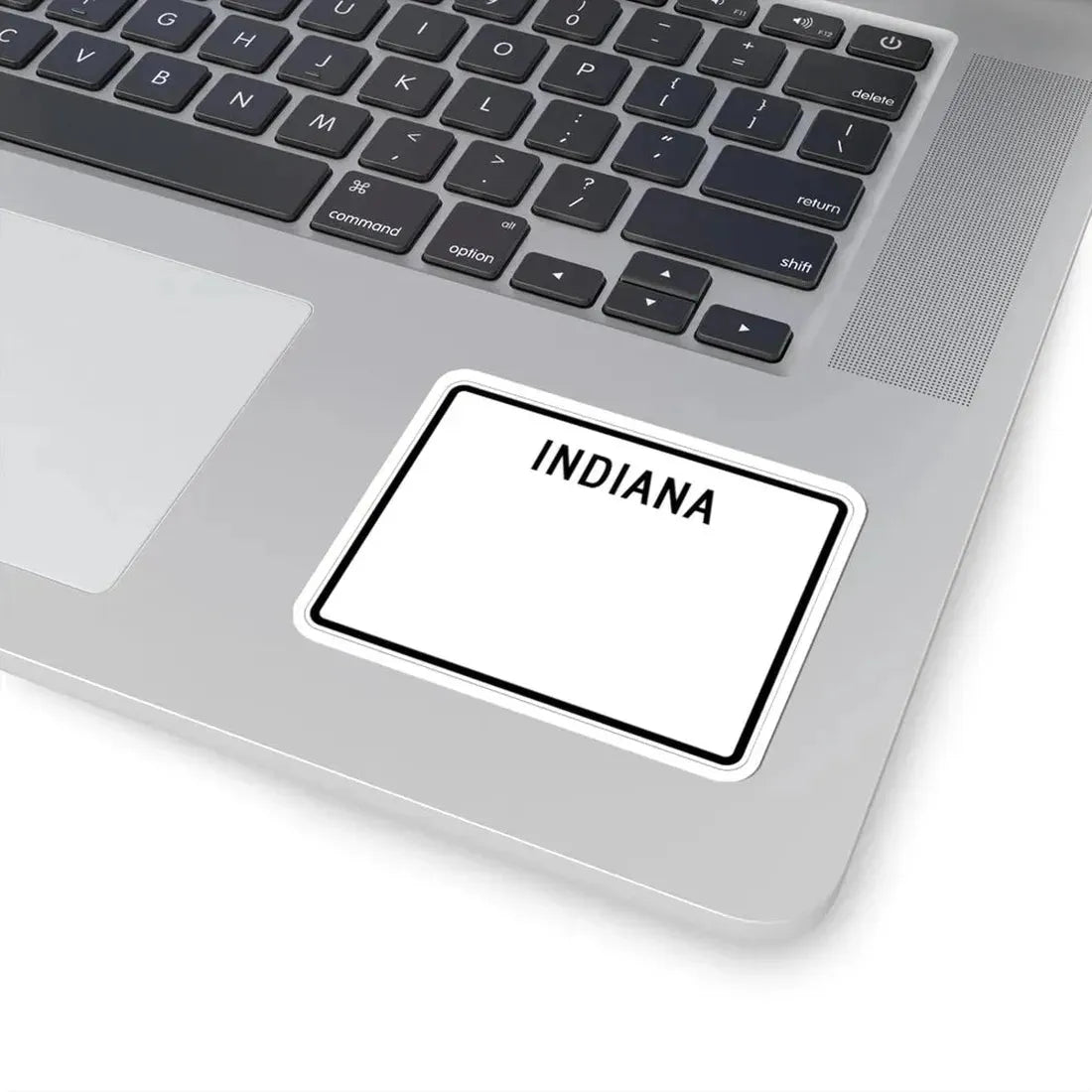 Indiana blank wide (Indiana) (Road Sign) STICKER Vinyl Kiss-Cut Decal - The Sticker Space