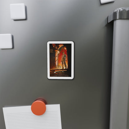 Indiana Jones and the Temple of Doom 1984 Movie Poster Die-Cut Magnet-The Sticker Space