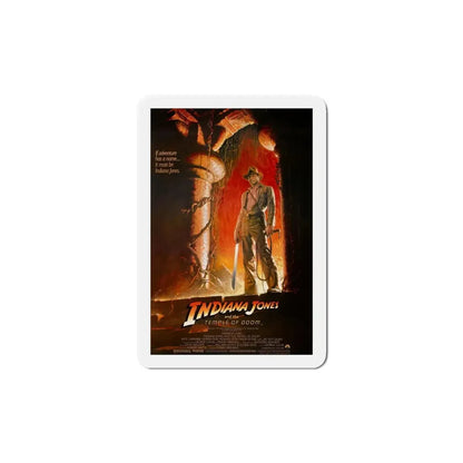 Indiana Jones and the Temple of Doom 1984 Movie Poster Refrigerator Magnet - The Sticker Space