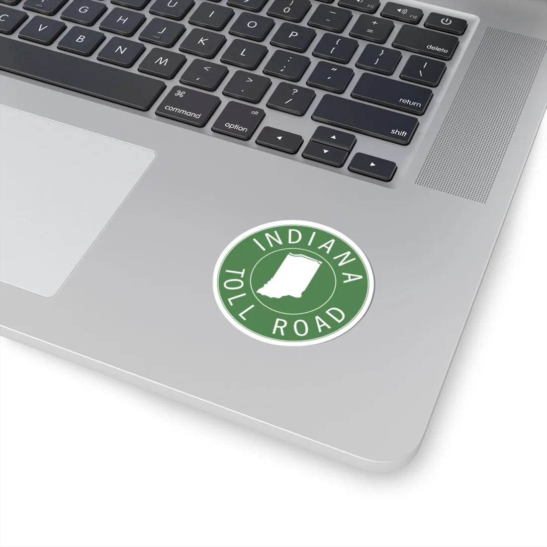 Indiana Toll Road logo 1968 (Indiana) (Road Sign) STICKER Vinyl Kiss-Cut Decal - The Sticker Space