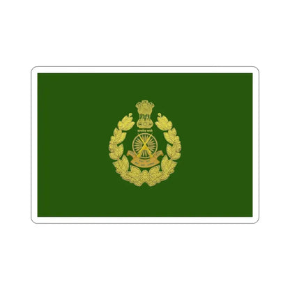 Indo Tibetan Border Police Flag (ITBP) (India) STICKER Vinyl Die-Cut Decal 3 Inch - The Sticker Space