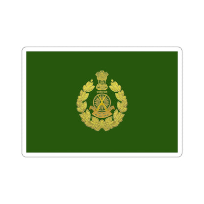 Indo Tibetan Border Police Flag (ITBP) (India) STICKER Vinyl Die-Cut Decal-4 Inch-The Sticker Space