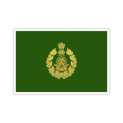 Indo Tibetan Border Police Flag (ITBP) (India) STICKER Vinyl Die-Cut Decal-6 Inch-The Sticker Space