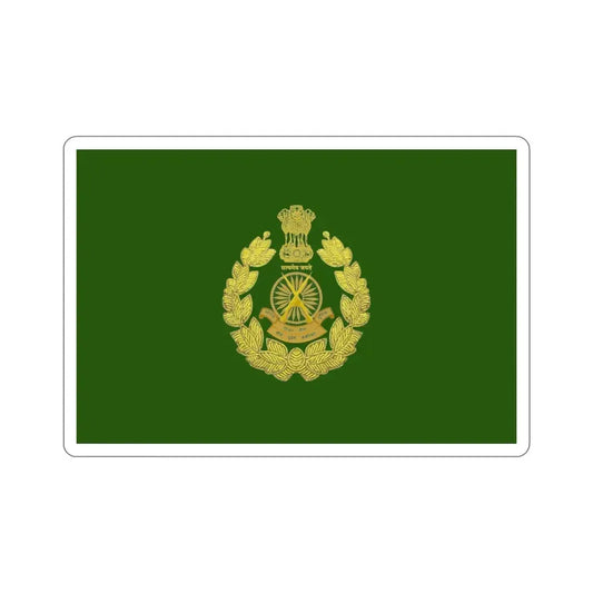 Indo Tibetan Border Police Flag (ITBP) (India) STICKER Vinyl Die-Cut Decal 6 Inch - The Sticker Space