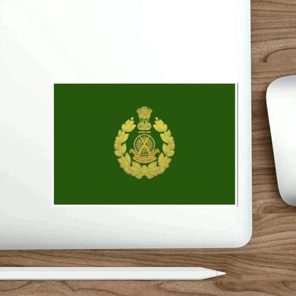 Indo Tibetan Border Police Flag (ITBP) (India) STICKER Vinyl Die-Cut Decal - The Sticker Space