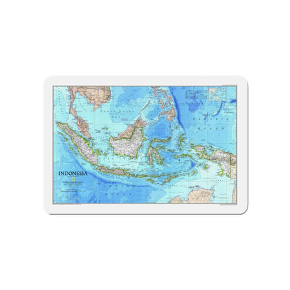 Indonesia 1 (1996) (Map) Refrigerator Magnet-5" x 5"-The Sticker Space