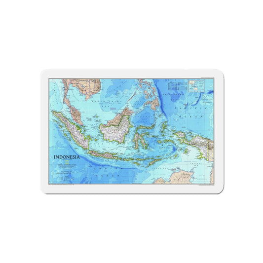 Indonesia 1 (1996) (Map) Refrigerator Magnet-6 × 6"-The Sticker Space