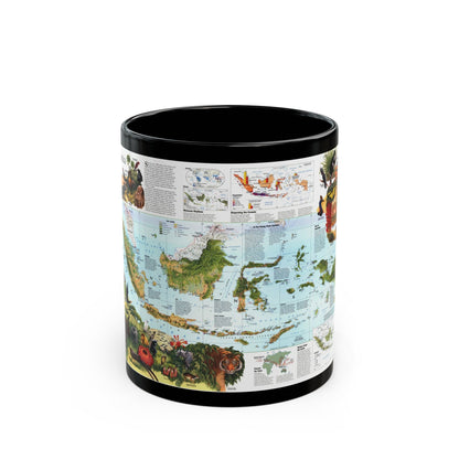 Indonesia 2 (1996) (Map) Black Coffee Mug-11oz-The Sticker Space