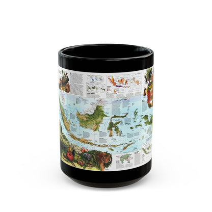 Indonesia 2 (1996) (Map) Black Coffee Mug-15oz-The Sticker Space