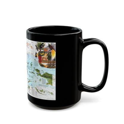 Indonesia 2 (1996) (Map) Black Coffee Mug-The Sticker Space