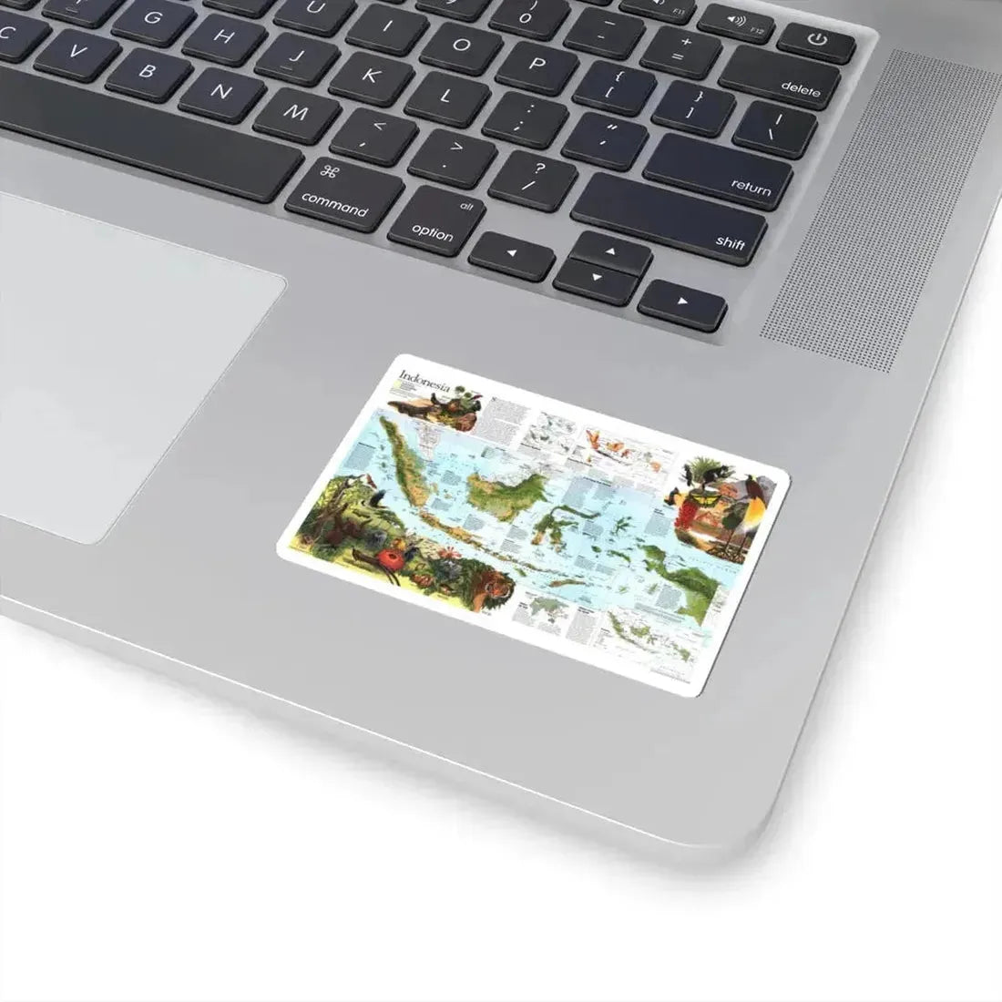 Indonesia 2 (1996) (Map) STICKER Vinyl Kiss-Cut Decal - The Sticker Space