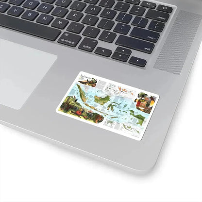 Indonesia 2 (1996) (Map) STICKER Vinyl Kiss-Cut Decal - The Sticker Space