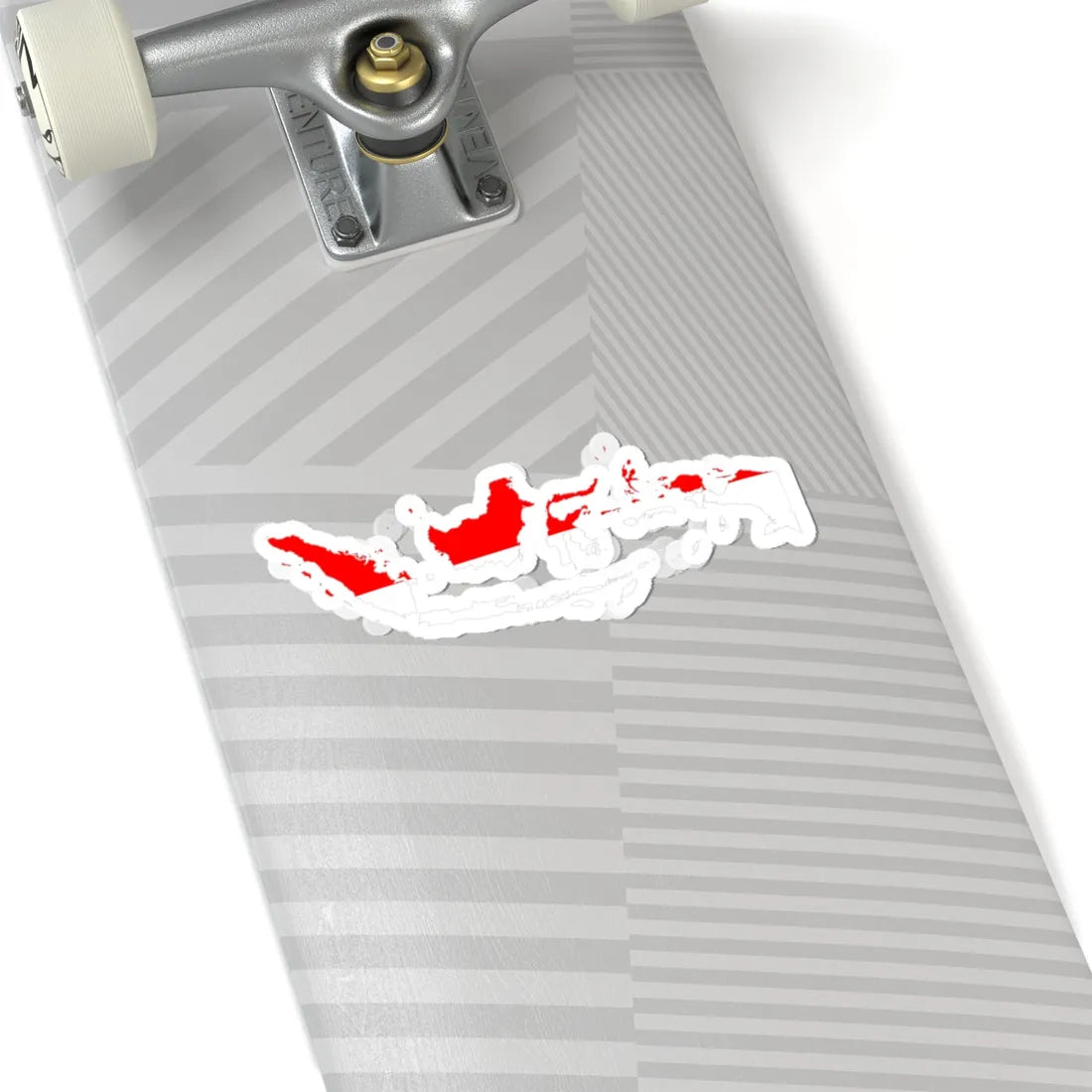 Indonesia Map Flag (Indonesia) STICKER Vinyl Kiss-Cut Decal - The Sticker Space