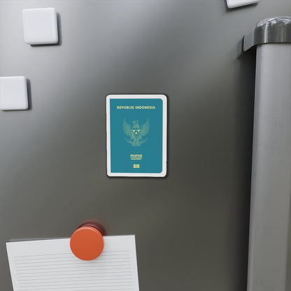 Indonesia Passport - Die-Cut Magnet-The Sticker Space