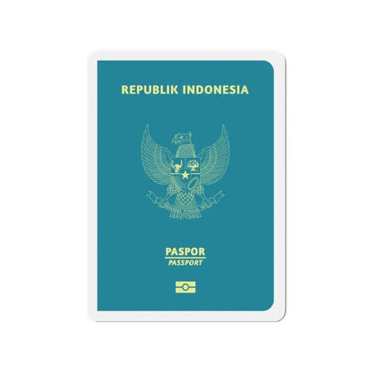 Indonesia Passport - Refrigerator Magnet 3 Inch - The Sticker Space
