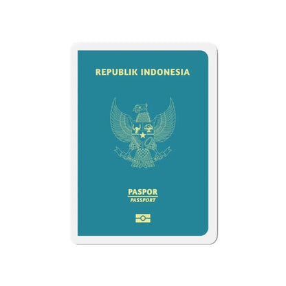 Indonesia Passport - Refrigerator Magnet - The Sticker Space