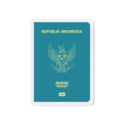 Indonesia Passport - Refrigerator Magnet - The Sticker Space
