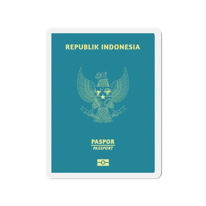 Indonesia Passport - Refrigerator Magnet - The Sticker Space