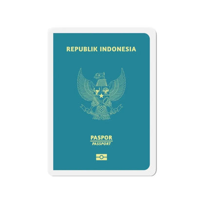 Indonesia Passport - Refrigerator Magnet - The Sticker Space