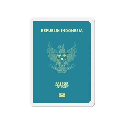 Indonesia Passport - Refrigerator Magnet - The Sticker Space