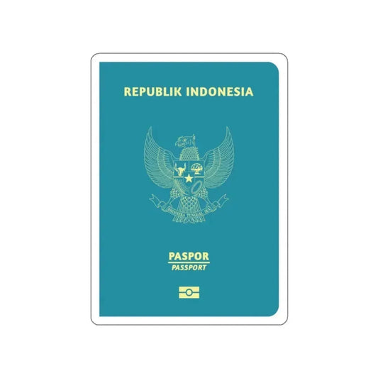 Indonesia Passport STICKER Vinyl Die-Cut Decal 2 Inch - The Sticker Space