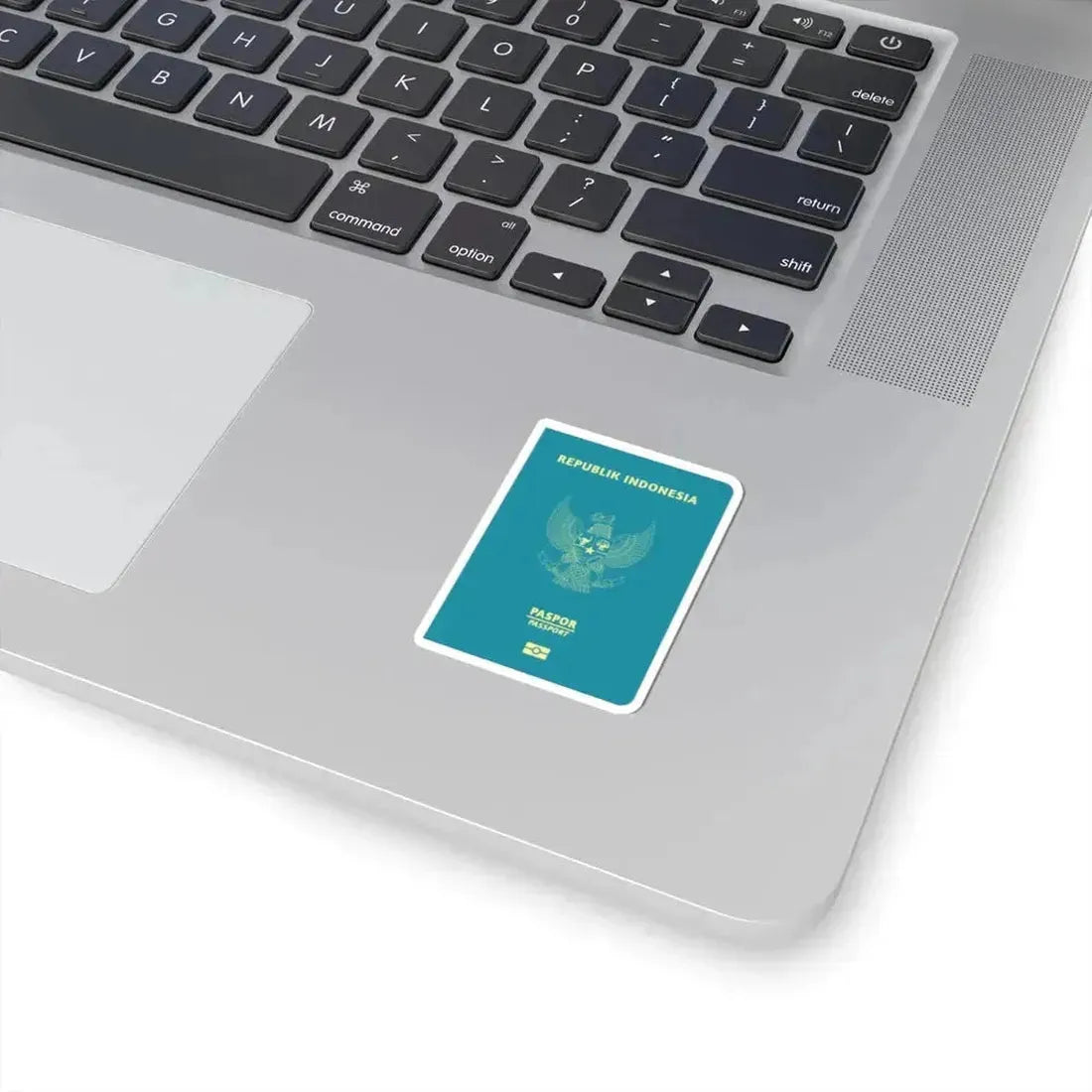 Indonesia Passport - STICKER Vinyl Kiss-Cut Decal - The Sticker Space