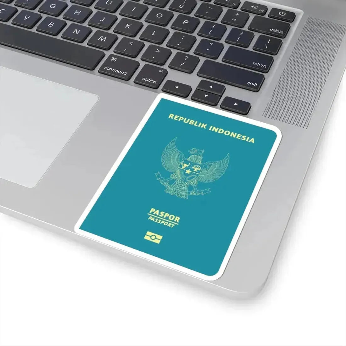 Indonesia Passport - STICKER Vinyl Kiss-Cut Decal - The Sticker Space
